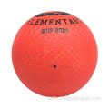 10 inch red rubber ball dodgeball playground ball